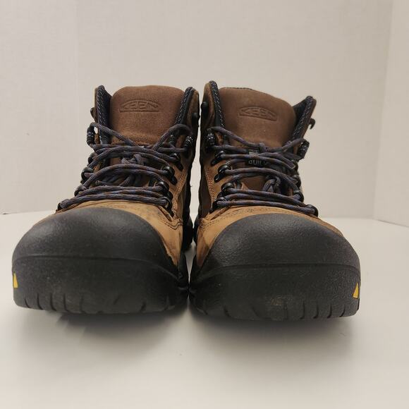 KEEN Utility Mens Work Boots, Bison/Ensign Blue, 9.5 US main image 11